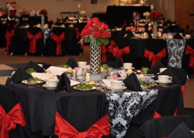 A picture of a table setting for SunBrite based out of Kirksville MO.